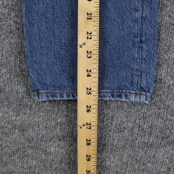 Acne Studios Jeans Womens 25 Dark Blue 1997 Trash Straight Denim Casual Chic - Picture 14 of 16